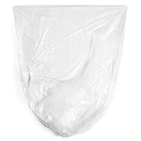 Vista 3 de Aluf Plastics HCR-404816C - Bolsas de basura transparentes de 45 galones de 40 x 48 pulgadas, equivalentes a 16 micrones, bolsas de basura de alta