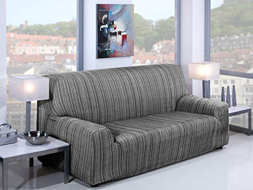 Martina Home Mejico - Elastic Sofa Cover 4 Plazas, 240 a 270 cm de ancho grey - Image 4