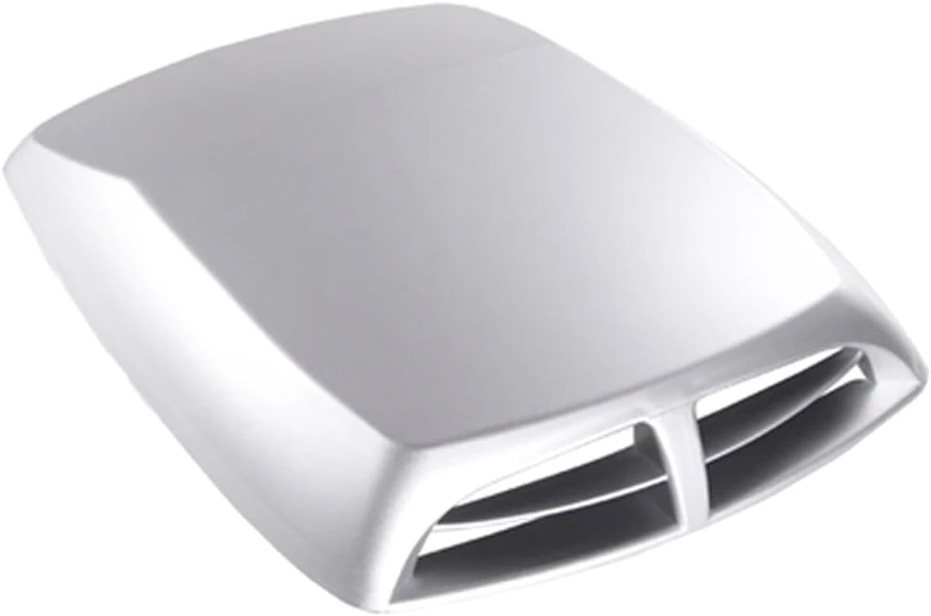 Hood Vent Universal Cars Air Flow Intake Hood Scoop Vent Bonnet Cover Decorative Accessories Universal(Black)