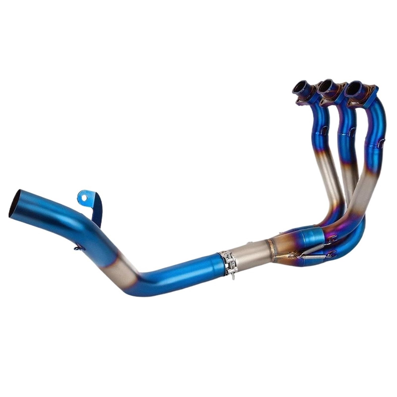Conector Triumph Street Triple 765 soluciona retención de escape de 51mm 6