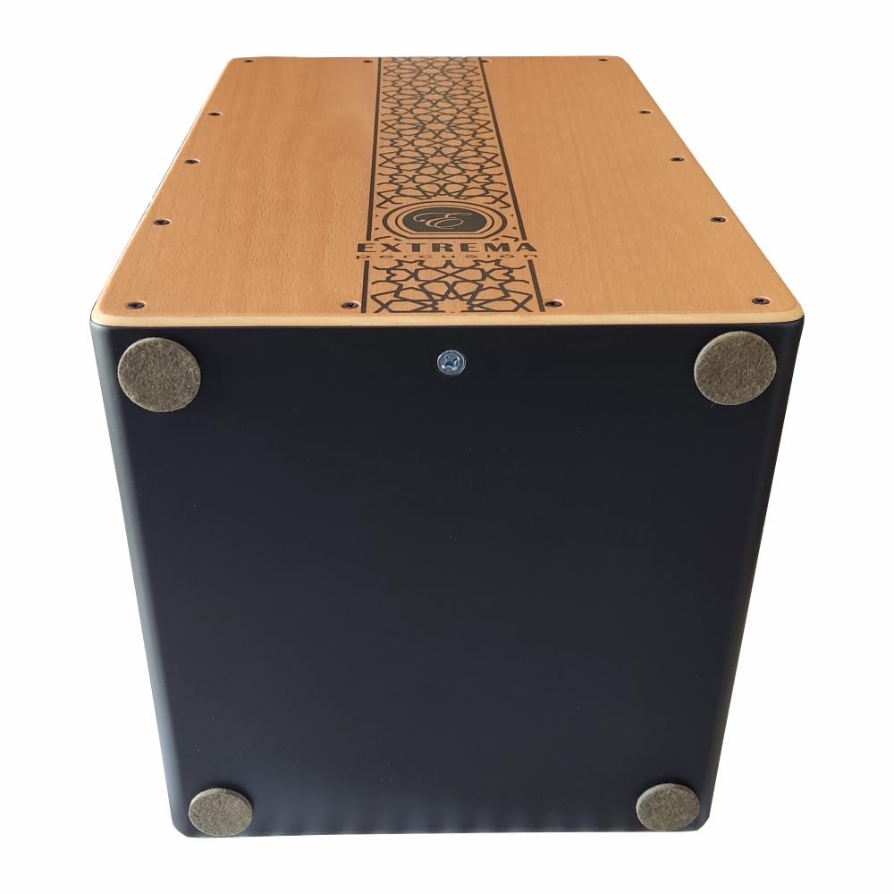 Extrema Percusión - Cajón Flamenco Adulto Personalizado con el Nombre que quieras