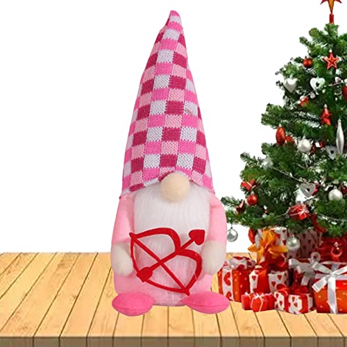 Luckxing gnomos sin Rostro del día San Valentín | Muñeco Peluche gnomo sin Rostro para el día San Valentín - Muñeco Peluche gnomo Relleno algodón para Regalos Luckxing gnomos sin Rostro del día San Valentín | Muñeco Peluche gnomo sin Rostro para el día San Valentín - Muñeco Peluche gnomo Relleno algodón para Regalos