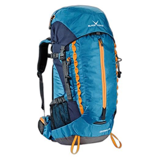 Black Hendedura Adultos Mochila Centennial, Color Azul - Azul, tamaño 62 x 30 x 20 cm, 60 Liter, Volumen Liters|60.0