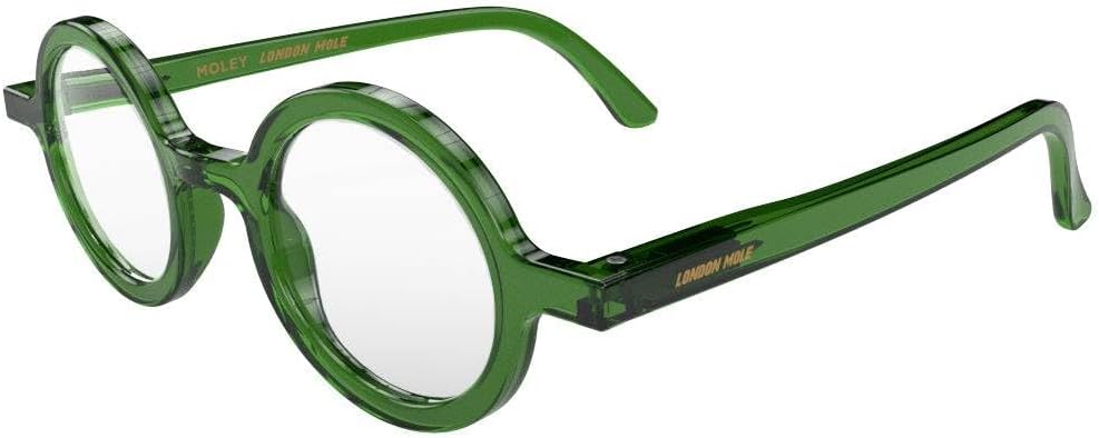 LONDON MOLE® Moley reading glasses | Cool round shaped readers | Men’s Women’s Unisex | Spring hinges - Image 3