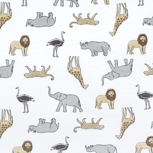 Image of Hudson Baby Unisex Baby Cotton Toddler Pillow Case, Modern Safari, One Size