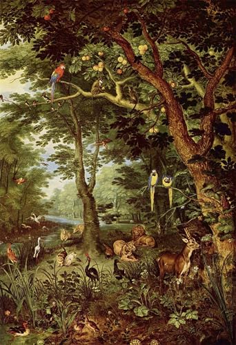 Tableaux Graffiti Art Mural d'exception inspiration Jan l'Ancien Brueghel 60x90