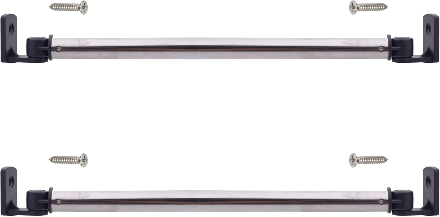 YYST Type A 16" to 28" Inside The Window Frame Curtain Rod