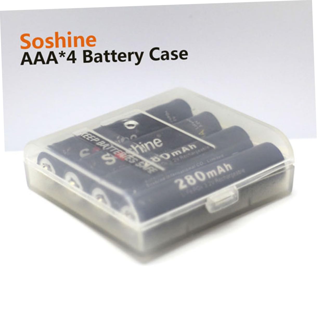 3 AAA-Boîtier De Support À Fente Standard Pour Piles, Avec Interrupteur