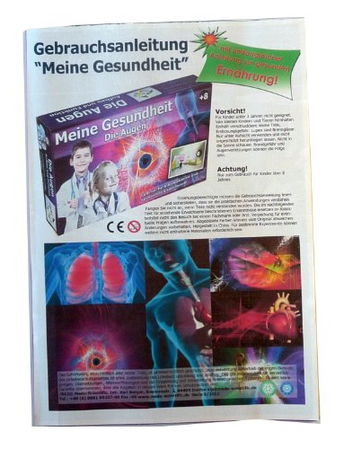Unbekannt Meine Gesundheit Die Augen Experimentierkasten Experimente – Bild 5