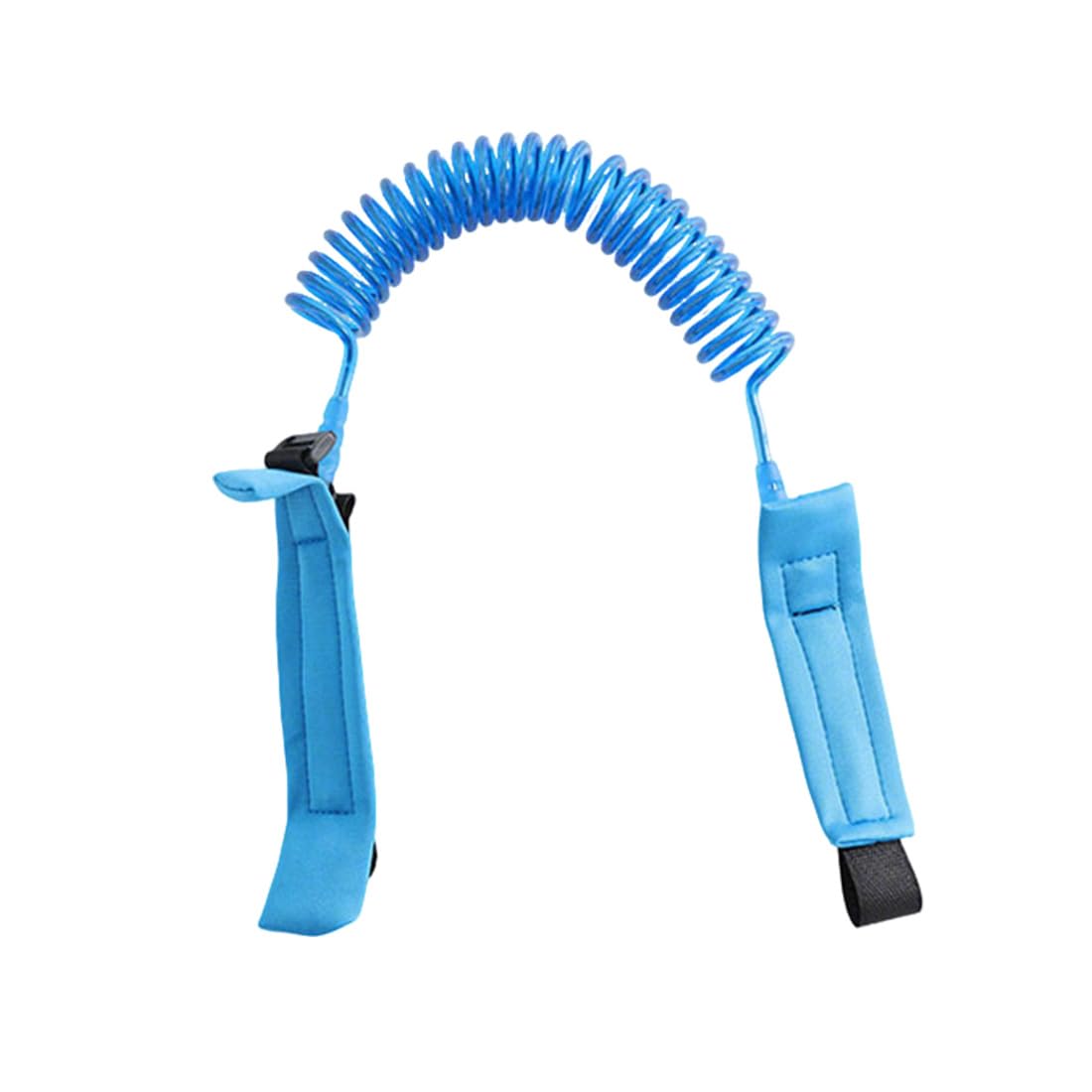 KYLOS Anti Perdu Poignet Ceinture, 1.5M Harnais De Sécurité Pour Enfant, Fonction De Fluorescence, Bébé Marcheur Bracelet(Bleu Marine),Harnais Bebe