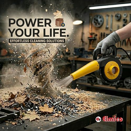 Image of Elmico 700W sanitizer Sprayer Cum Mist Sprayer /Water Sprayer Wet & Dry air Blower /continuously 60 min use /100% Copper Armature
