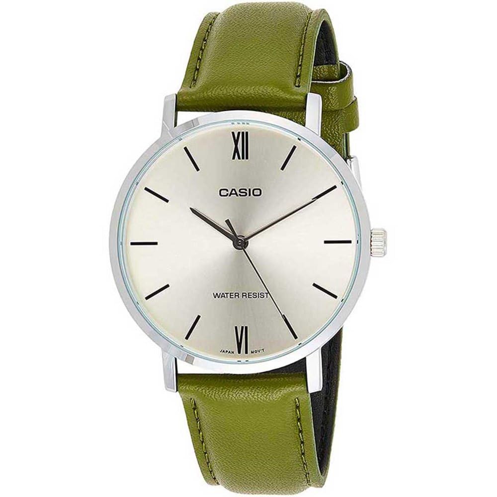 Casio Collection Watch One Size, Green, Analogue Watch, Quartz Movement