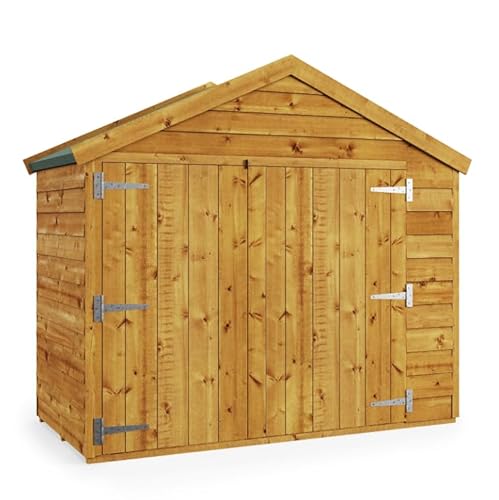 BillyOh Mini Keeper 3x6 Overlap Wooden Bike Store Garden Storage Shed
