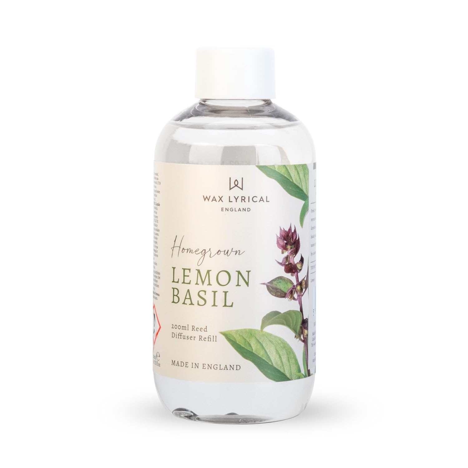 Wax Lyrical Homegrown Lemon Basil Diffuser Refill 200ml