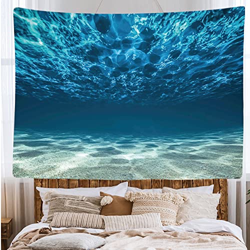 Ulticool, Decorative Wall Tapestry Bedroom, Ocean Sea Silence Diving Aquarium Beach Summer, 200 x 150 cm Large - Image 2