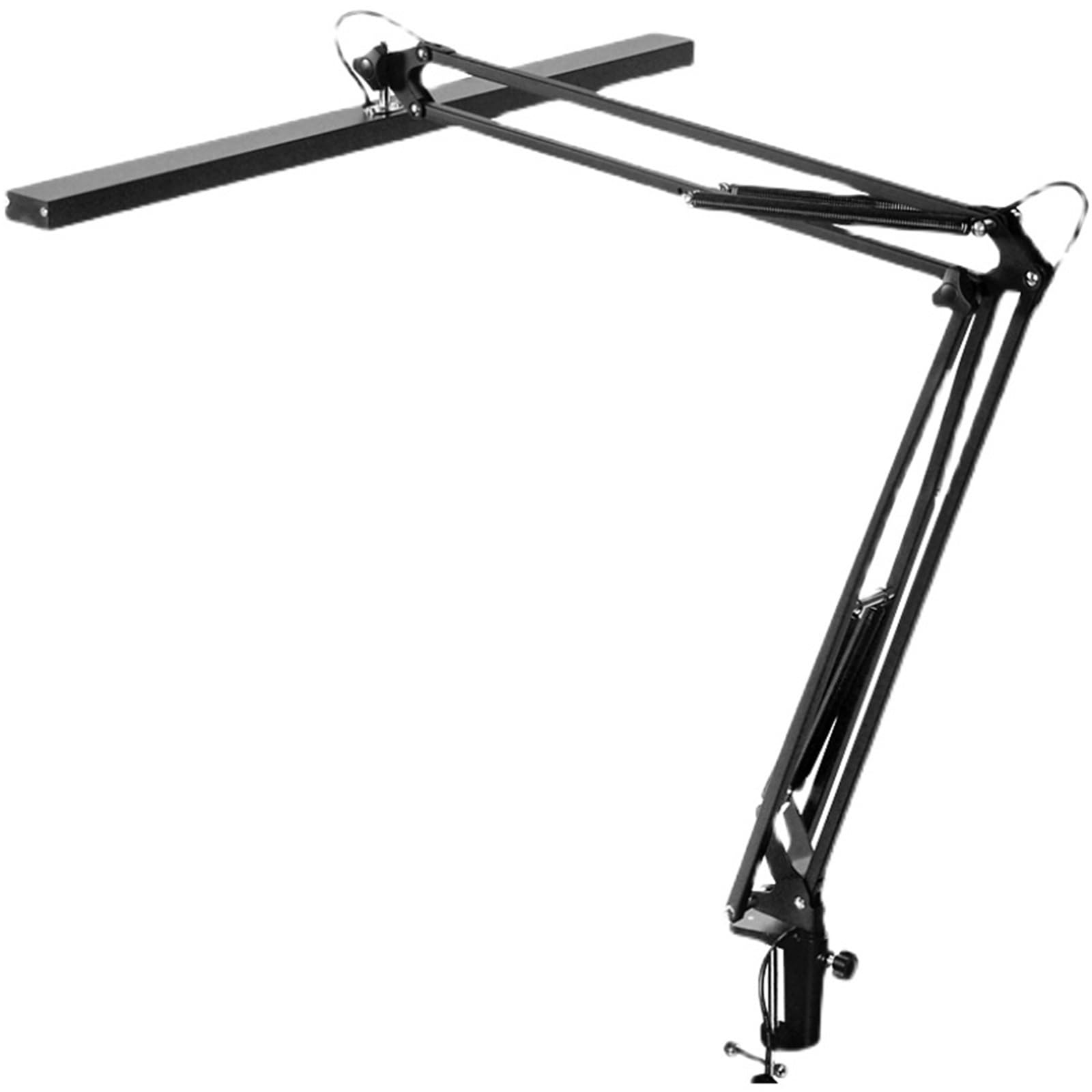 30 W, 6500 K, możliwość ściemniania, specjalny, stół konserwacyjny, biuro naukowe, LED, ochrona oczu, klips z długim rękawem, bezcieniowa lampa (kolor czarny, 30 W, 6500 K)