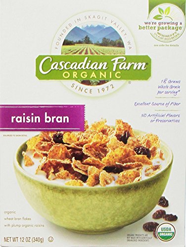 Cascadian Farm - Organic Raisin Bran Cereal, Organic, Whole Grain, 12 oz (Pack of 3) image 5