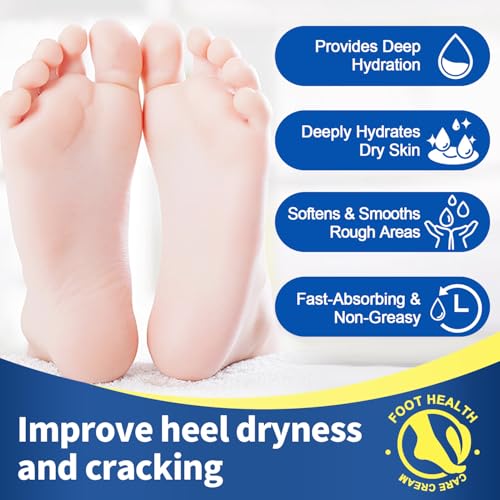 60% Urea Foot Cream Stick Plus 2% Salicylic Acid for Feet Maximum Strength Callus Remover Cracked Heel Treatment, Exfoliating Moisturizer for Dry Cracked Feet, Knees, Elbows, Hands Skin Softener - Image 5