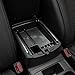 AndyGo Popular Center Console Armrest Storage Box Organizer Fit for Nissan X-Trail Rogue 2014 2015 Black