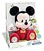 Clementoni- Animales de Cine y Television Peluche Juega y aprende Mickey, Color roja (65191.7)