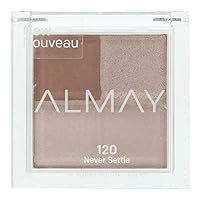 Vista 1 de Almay Shadow Squad, Never Settle, 1 unidad, paleta de sombras de ojos, 120 Never Settle