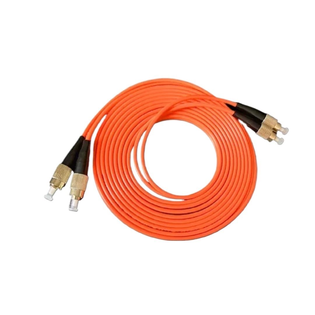 Câbles de raccordement à fibre optique FC-FC OM1 OM2 Duplex 1-100m (50 m, 1 pièce(OM1)