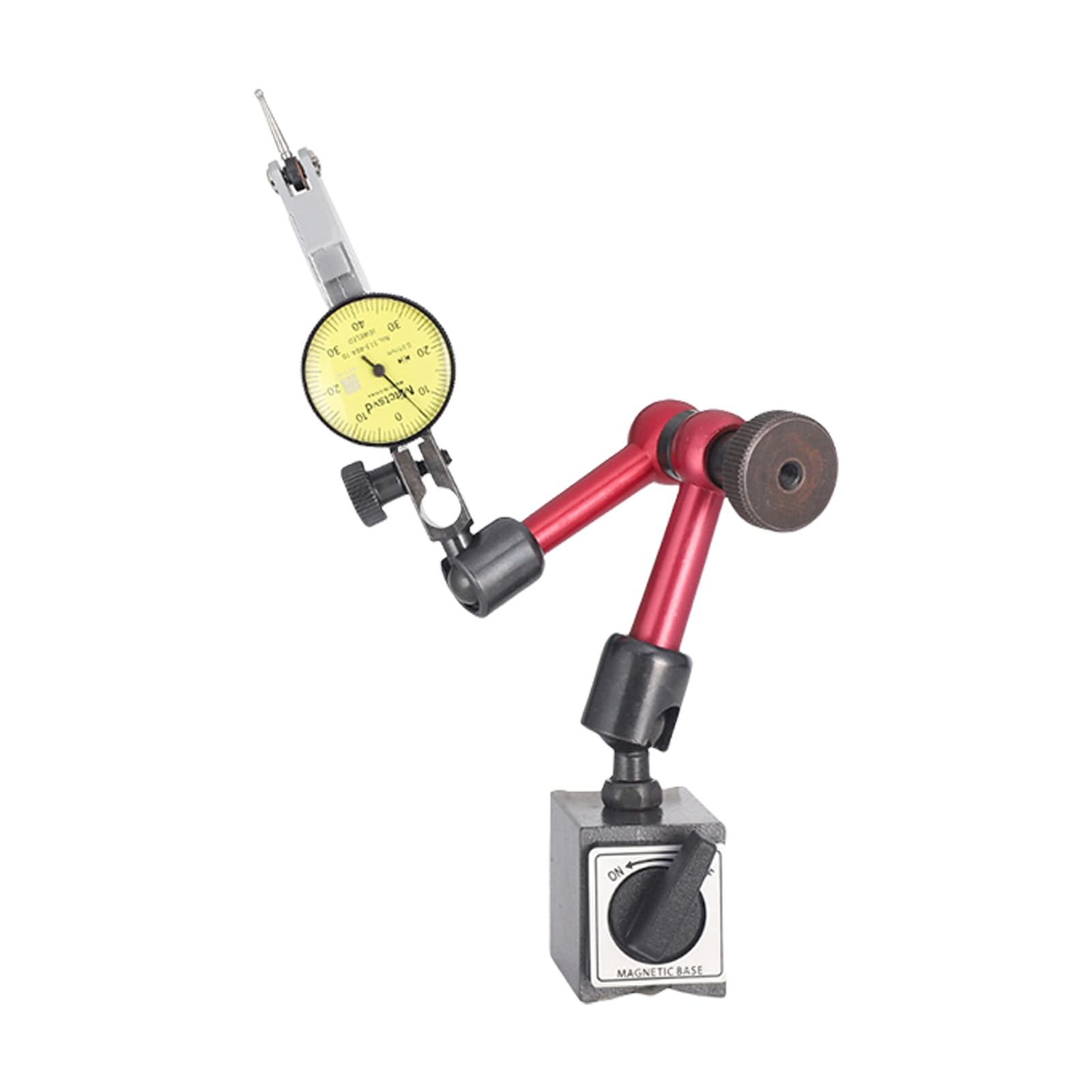 Tsophreniq Dials Gauges And Flexible Positioning Stand Holder Suitable For Indicators Secure Machine Tool Attachment Indicators
