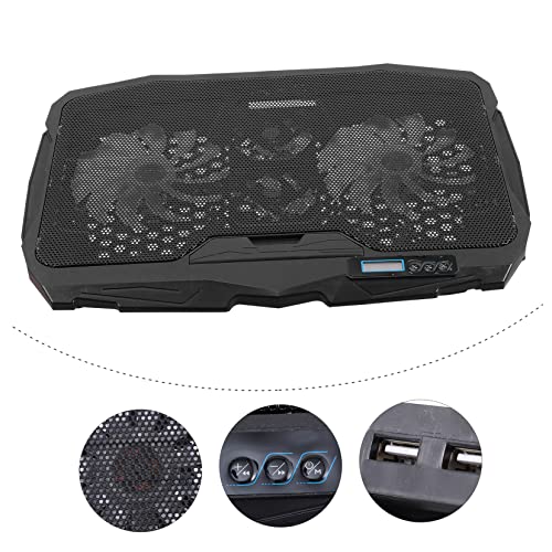 Base para portátil con ventilador LED ajustable Tofficu miniatura 6
