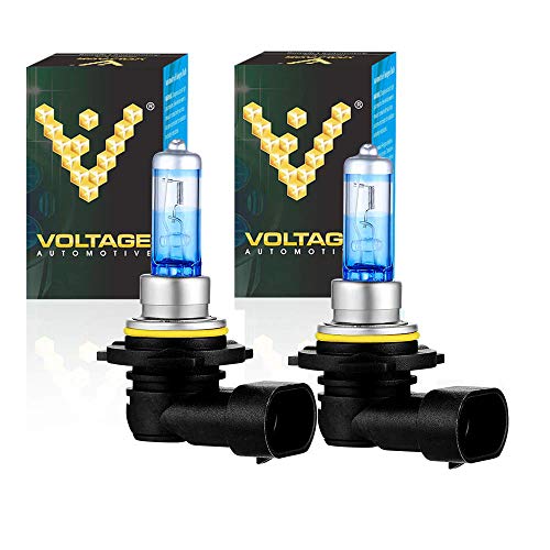 blue 9006 headlight bulbs - Voltage Automotive 9006 HB4 Headlight Bulb - Blue Eagle Brighter Upgrade for High Beam Low Beam Fog Driving Light (Pair)