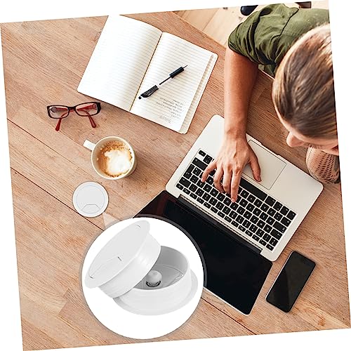 6 piezas de cubiertas para orificio de cables Angoily para escritorio, organizador de cables para oficina miniatura 6