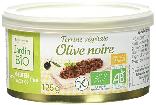  Jardin Bio Terrine Végétale Olive Noire sans G...