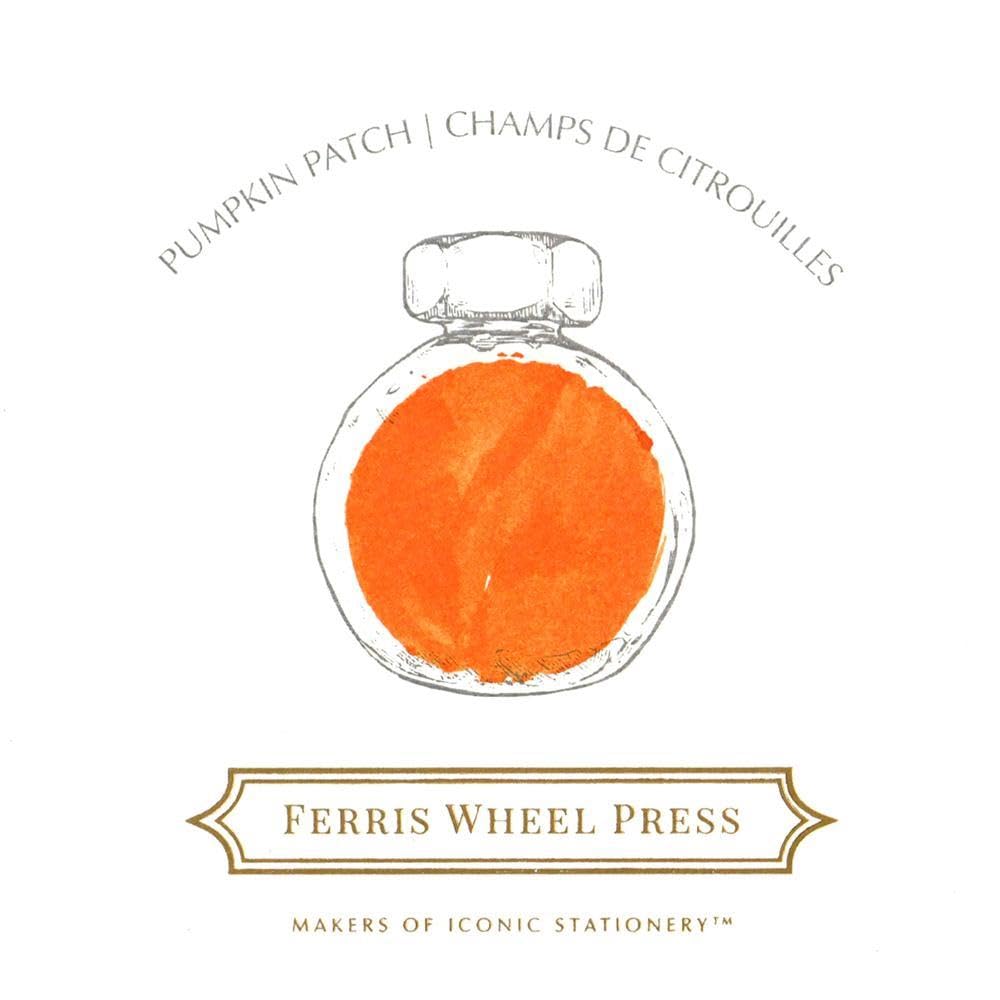 Ferris Wheel Press Fountain Pen Ink, Everyday Ink Collection, Bright Orange, 38ml - Image 2