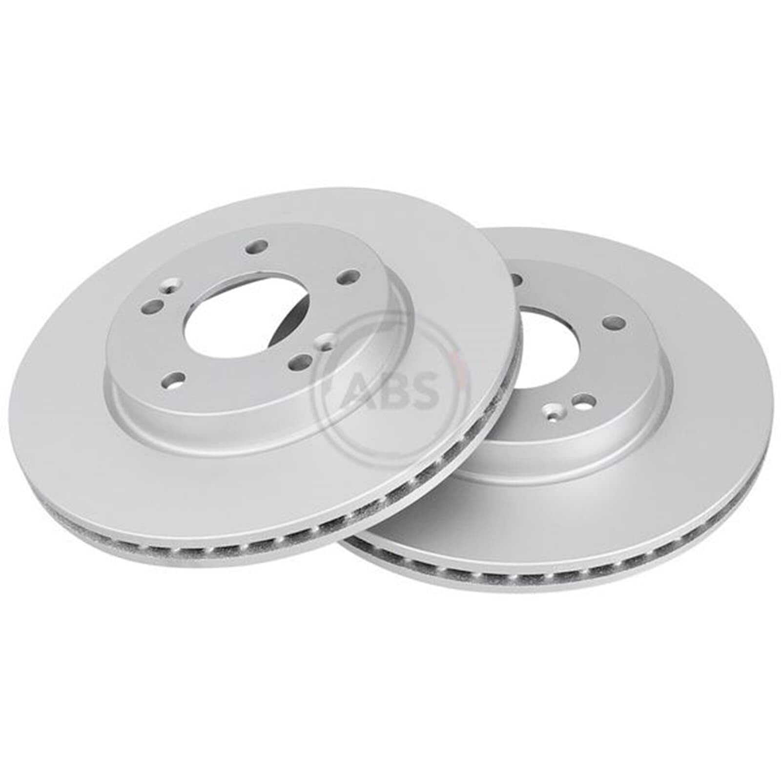 ABS Bremsscheiben + Beläge vorne | 18629 + 35183 Kompatibel mit Ioniq (ae),niro I (de)