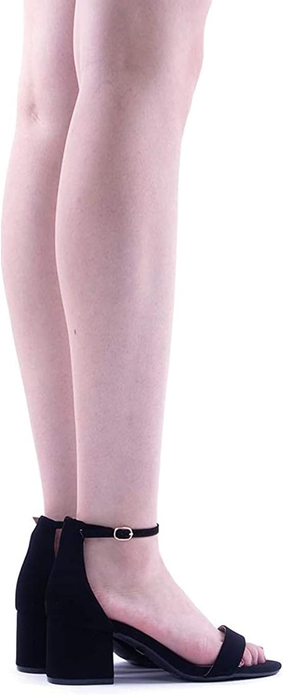 DREAM PAIRS Womens Low-Chunk Low Heel Pump Sandal - Image 8