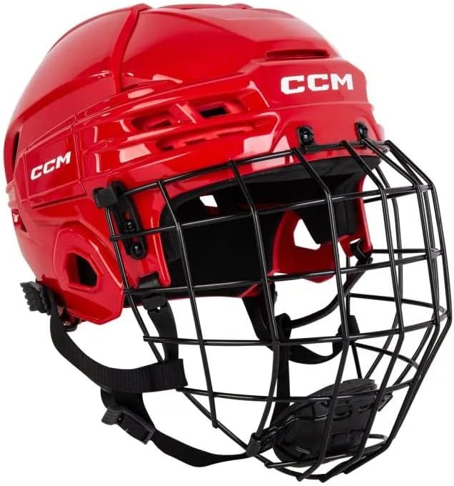 CCM Tacks 70 Hockey Helmet Combo with Cage, Senior