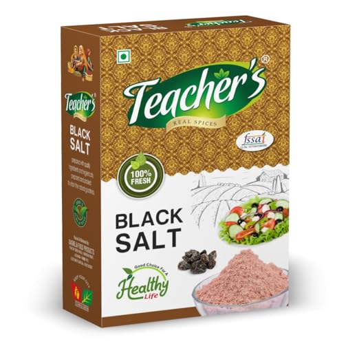 Teachers SPICES Black Salt, 100% Fresh Real Spices, FSSAI Certified 100G