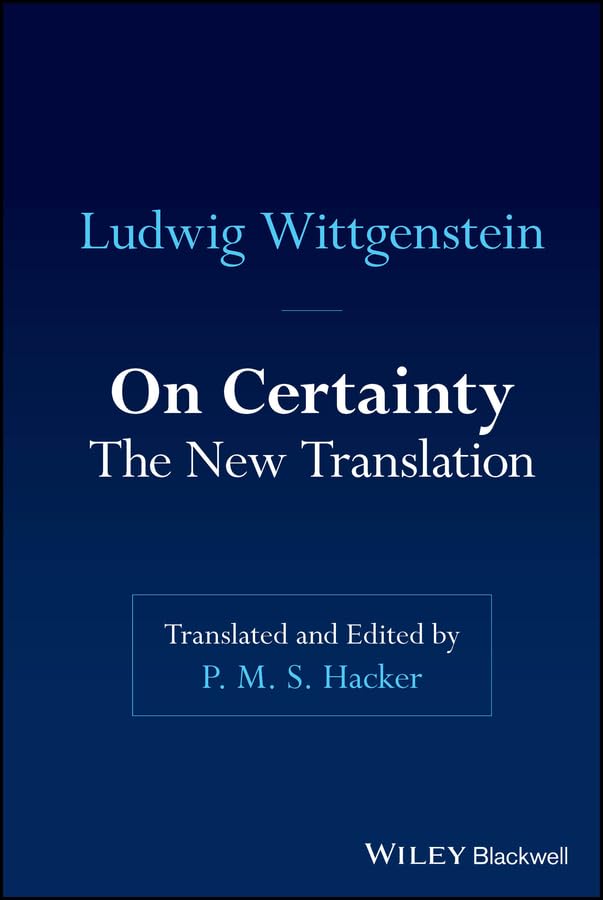 On Certainty: The New Translation