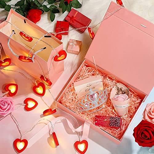 Bymivofun Confezione Regalo con Fiocco, Scatola