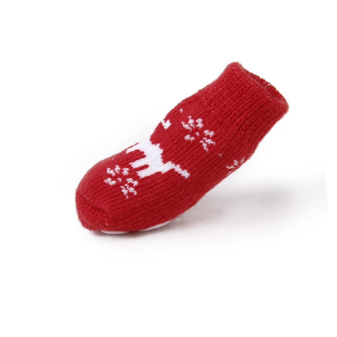 BESPORTBLE 25 * 60mm Small Dog Boots Christmas Pet Socks Christmas Doggie Socks for Cold