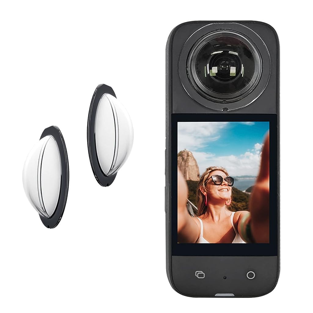 2Pcs HD Lens Cover for Insta360 One X3 Camera, Insta 360 One x3 Phone Lens Cap Camera Lens Protector, Dust Proof Anti-Scratch Protective Cover, Not Included Insta360 One X3 Sports Action Camera (B1) (B0CLV3VLCK) Amazon Price History, Amazon Price Tracker