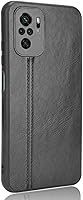 Vista 2 de Funda de teléfono para Xiaomi Redmi Note 10S, Funda para Xiaomi Redmi Note 10S Funda protectora de cuero PU estilo vaca, cubierta antideslizante a