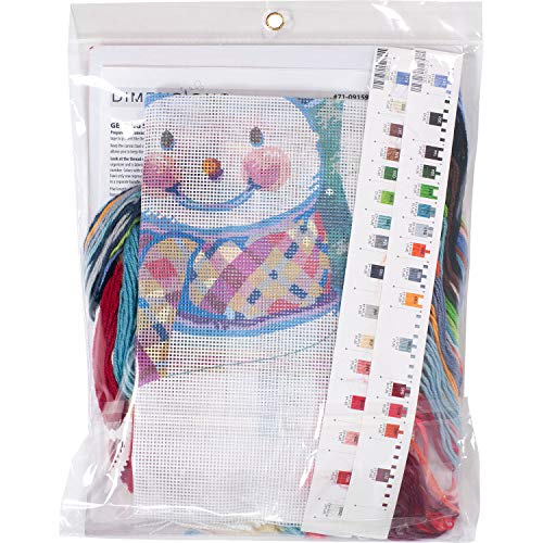 Dimensions 71-09159 Needlepoint Kit Snowman, 16" Long #TOP1