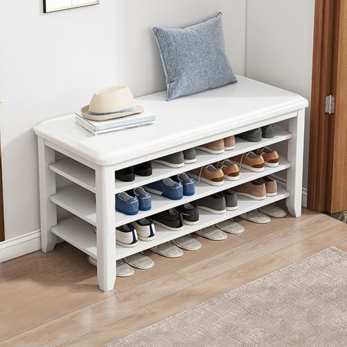 Étagère à chaussures modulable pour optimiser les petits couloirs