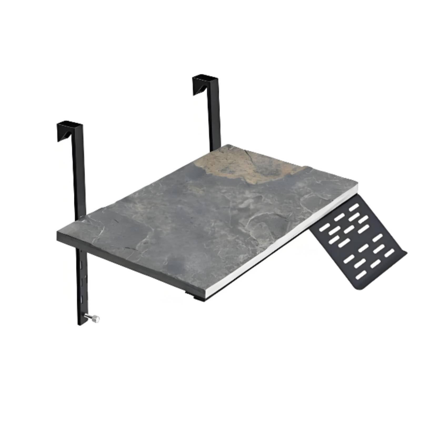 para Tortugas Antideslizante para Acuario Accesorio Soporte para Reptiles Superficie Elevada de Roca Montaje Resistente Adecuada para Hábitats, Pequeño, Estándar