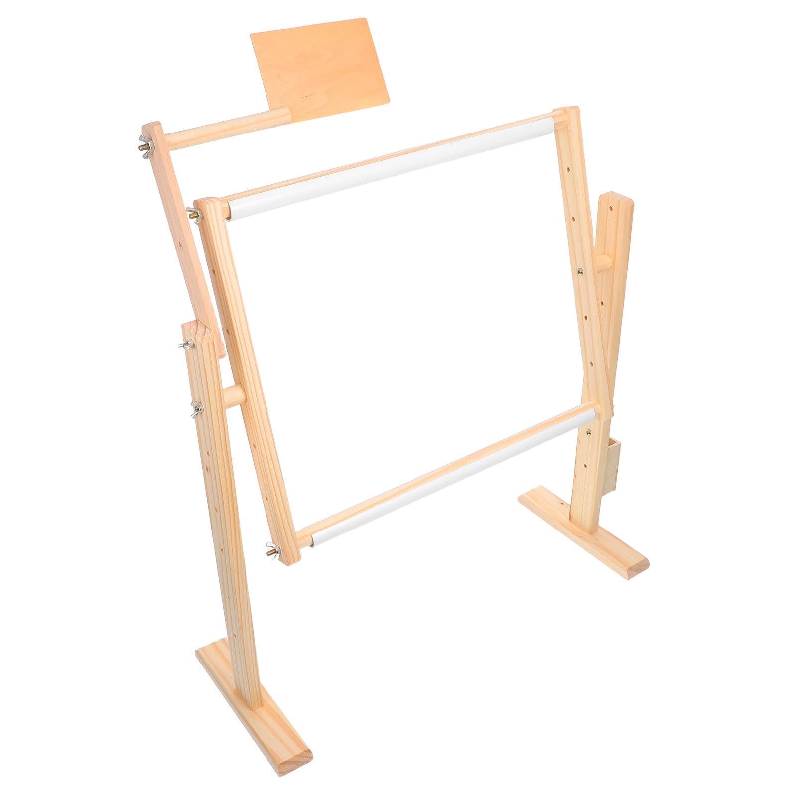 Support de cadre à broder en bois pour créer confortablement installé au salon