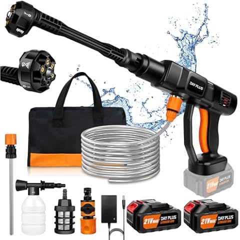 Cordless Pressure Washer 6000mAh Car Wash Machine Cover