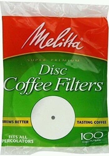 100 Melitta 3.5 CMディスクフィルターコーヒーメーカーPercolator 628354ディスク( Item _ b