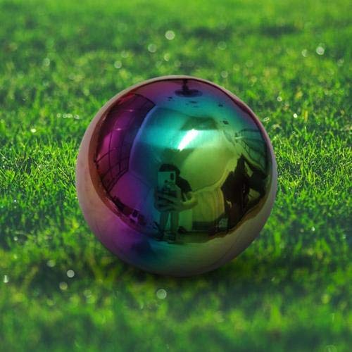 Aneil Stainless Steel Gazing Ball Seamless Mirror Balls Sphere Hollow for Outdoor Garden (200mm)