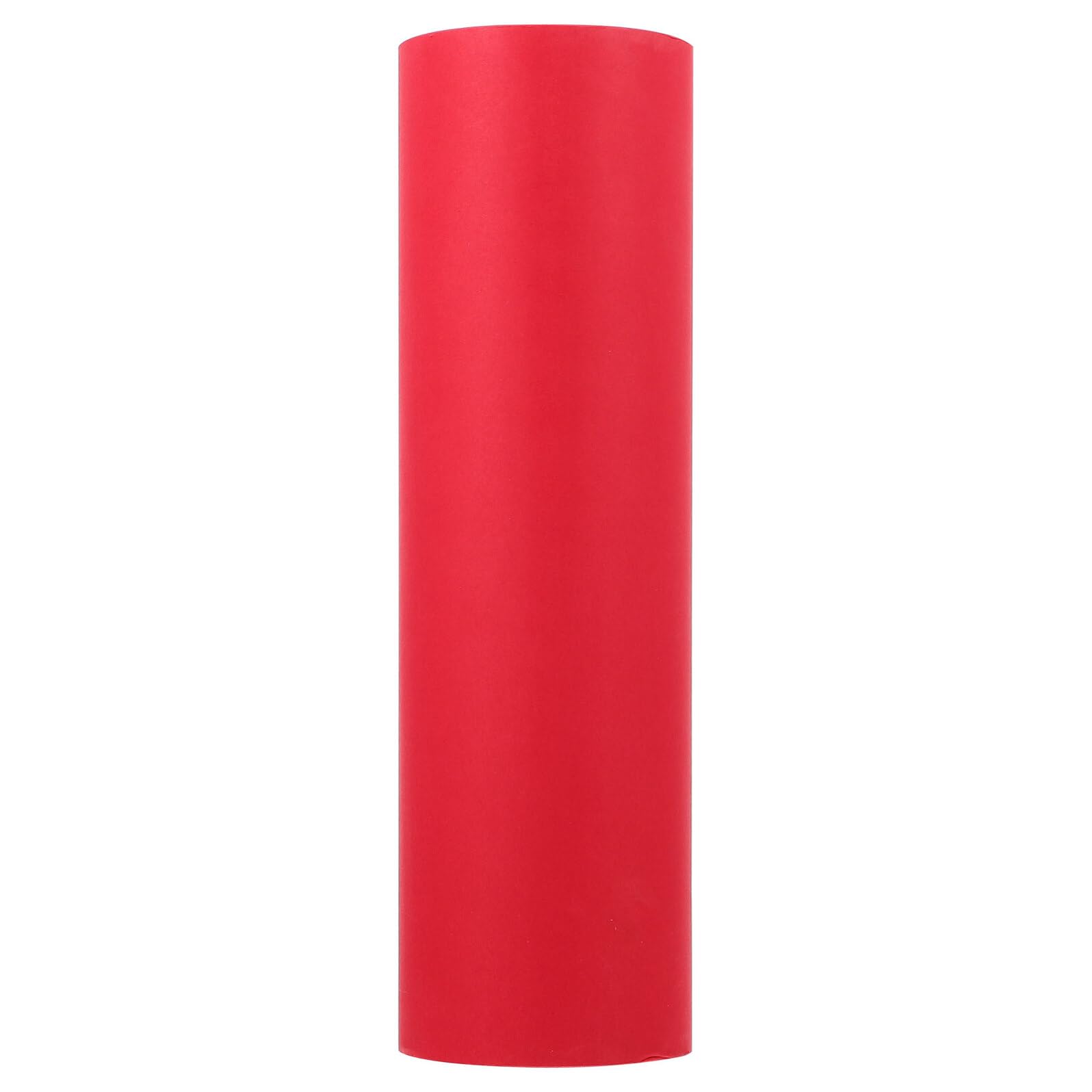 IWOWHERO Rote Kraftpapierrolle Verpackungspapier Robust Vielseitig Einsetzbar Geschenkpapier Weihnachten Geburtstag Hochzeit Kunsthandwerk