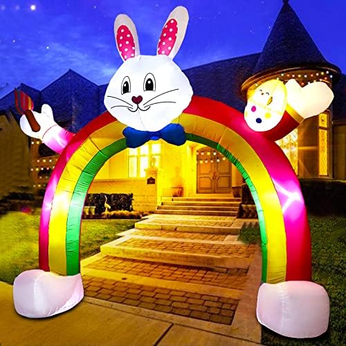 Amazon.com: Simgoing Easter Inflatables Archway Outdoor Decorations ...